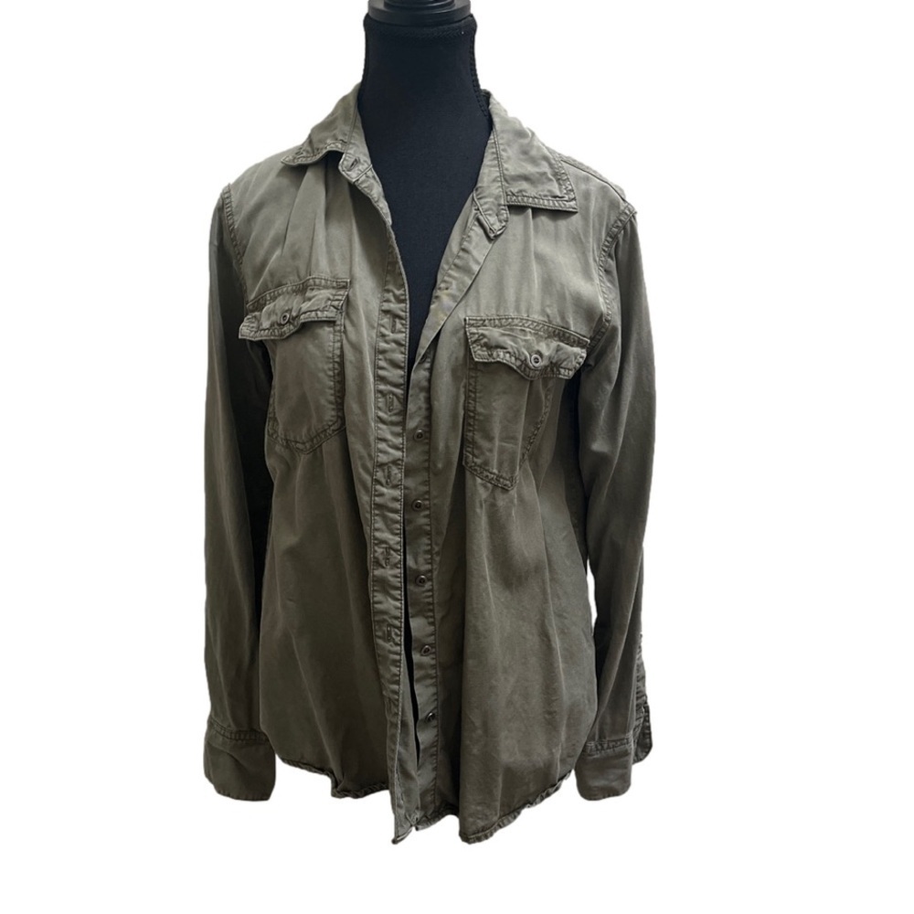 Buffalo David Bitton army shirt